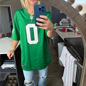 d'andre swift Eagles Jersey Size Large